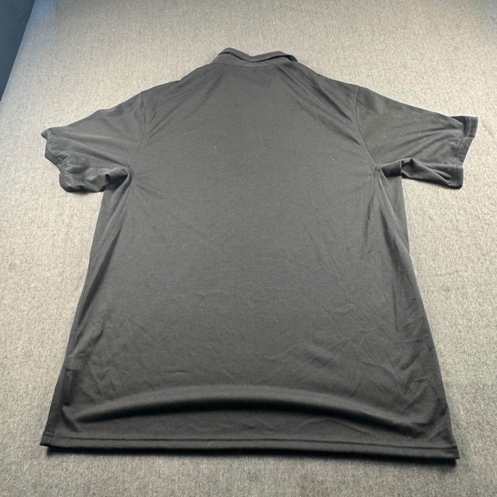Patagonia Capilene Cool Trail Polo Shirt Mens Large Black Technical Performance - Picture 8 of 9